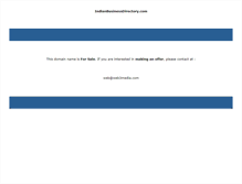 Tablet Screenshot of indianbusinessdirectory.com